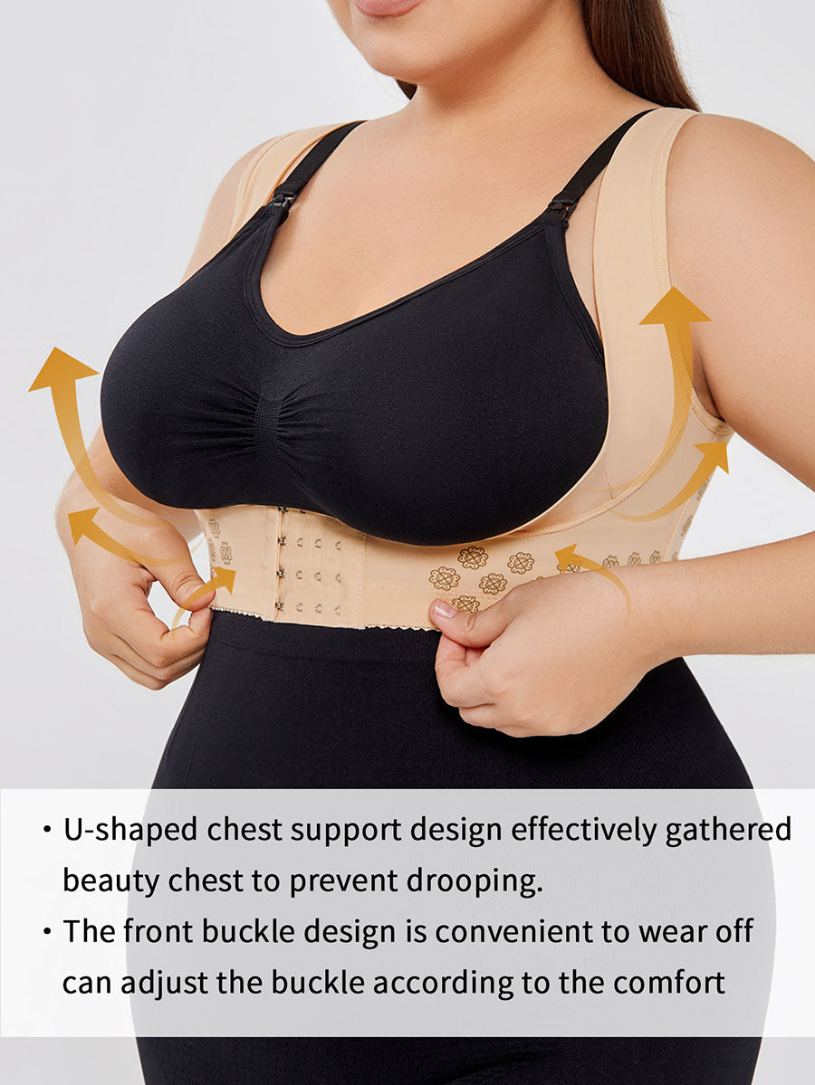 Posture Corrector Brace. Smooth, Support, and Shine with This Chest Brace Vest
