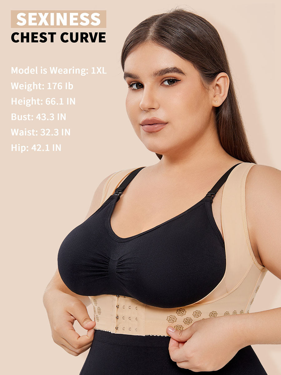 Posture Corrector Brace. Smooth, Support, and Shine with This Chest Brace Vest