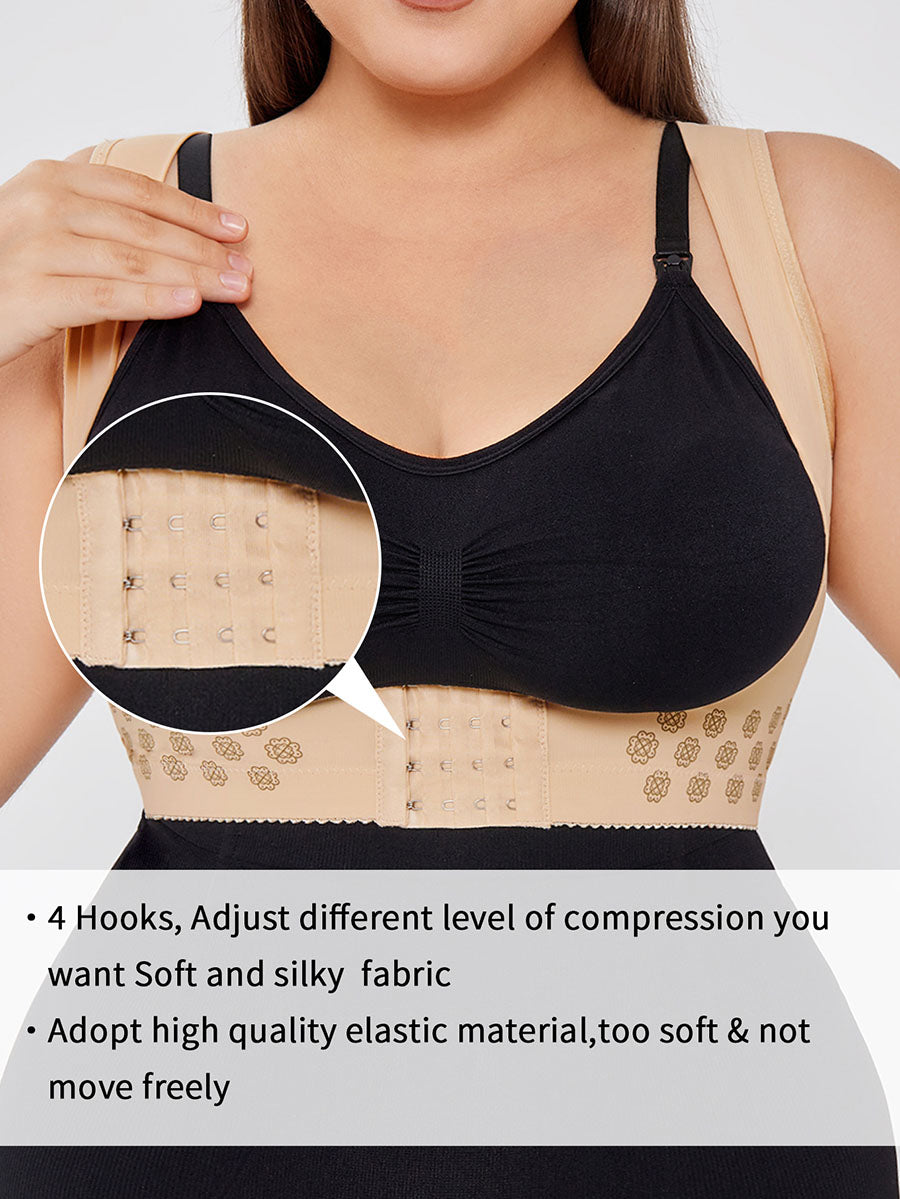 Posture Corrector Brace. Smooth, Support, and Shine with This Chest Brace Vest